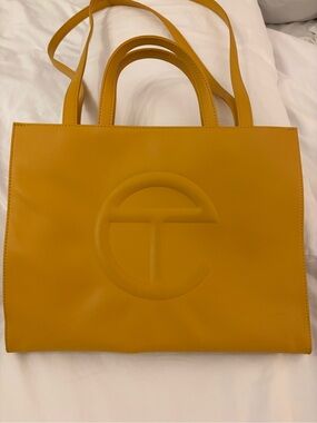 Telfar Medium Mustard Yellow Bag